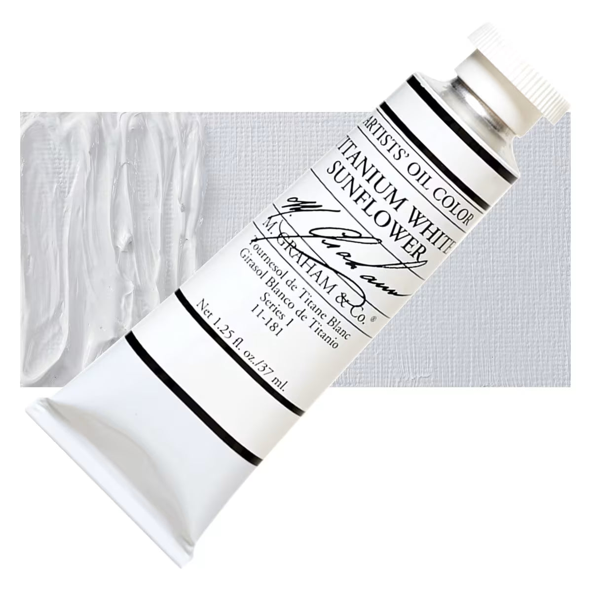 M. Graham Oil Titanium White Sunflower (37ml)