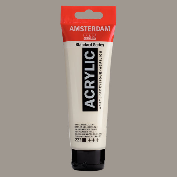 Amsterdam Acrylic Naples Yellow Light 120ml
