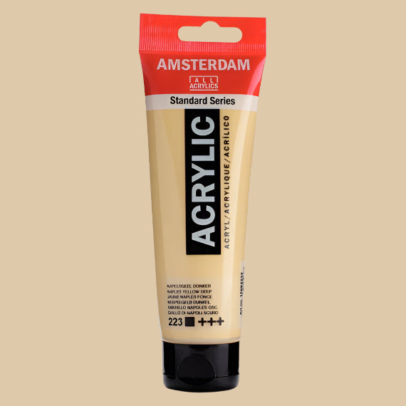 Amsterdam Acrylic Naples Yellow Deep 120ml
