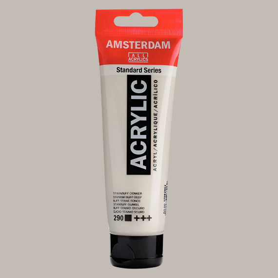 Amsterdam Acrylic Titanium Buff Deep 120 ml