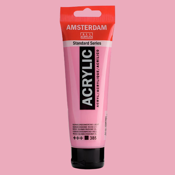 Amsterdam Acrylic Quinacridone Rose LT 120ml