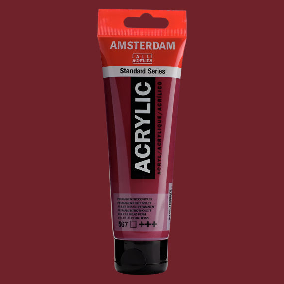 Amsterdam Acrylic Perm Red Violet 120ml