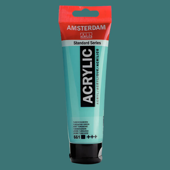 Amsterdam Acrylic Turquoise Green 120ml
