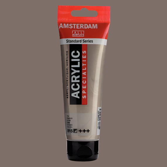 Amsterdam Acrylic Pewter 120ml