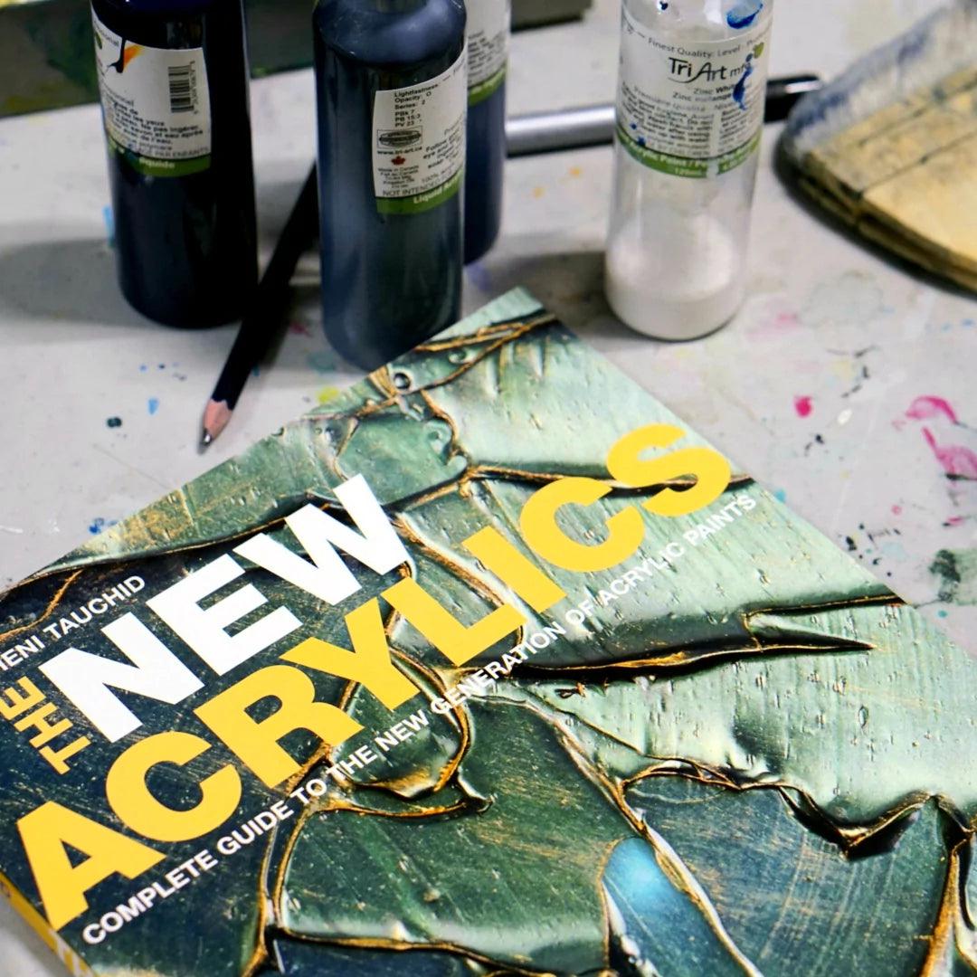 New Acrylics Book by Rheni Tauchid