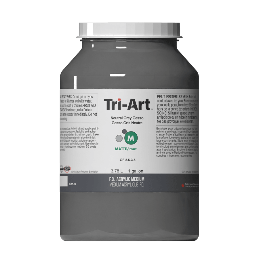Tri-Art Mediums - Neutral Grey Gesso