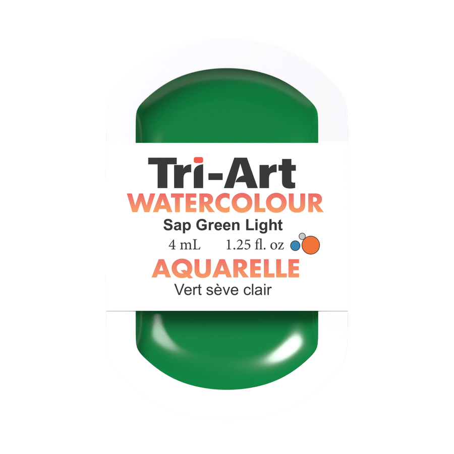 Tri-Art Water Colours - Sap Green Light