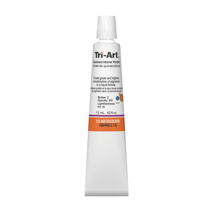 Tri-Art Water Colours - Quinacridone Violet