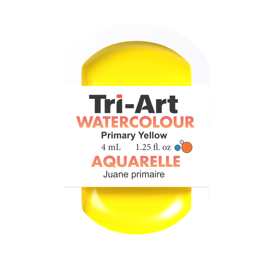 Tri-Art Water Colours - Primary Yellow
