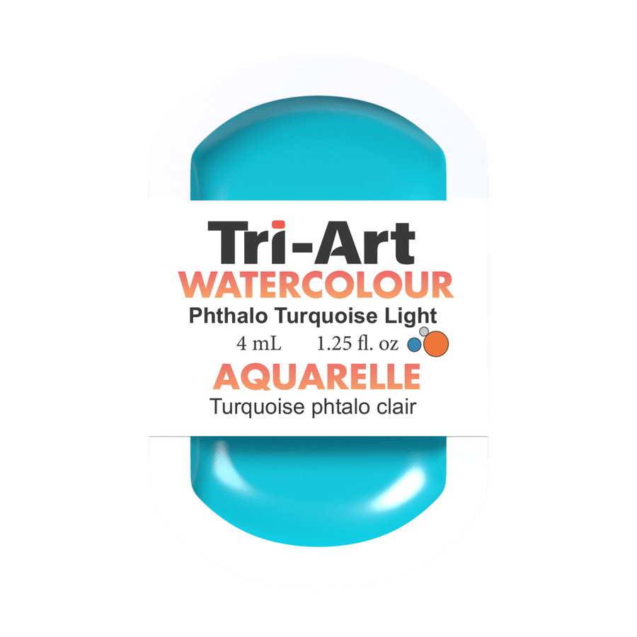 Tri-Art Water Colours - Phthalo Turquoise Light