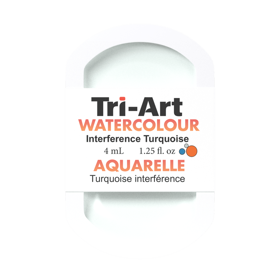 Tri-Art Water Colours - Interference Turquoise
