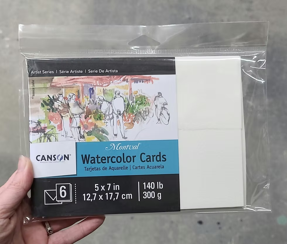 Canson Montval Watercolor Cards 5x7