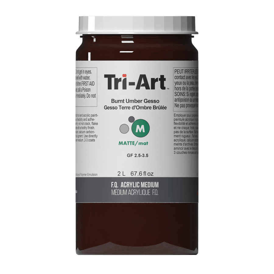 Tri-Art Mediums - Burnt Umber Gesso