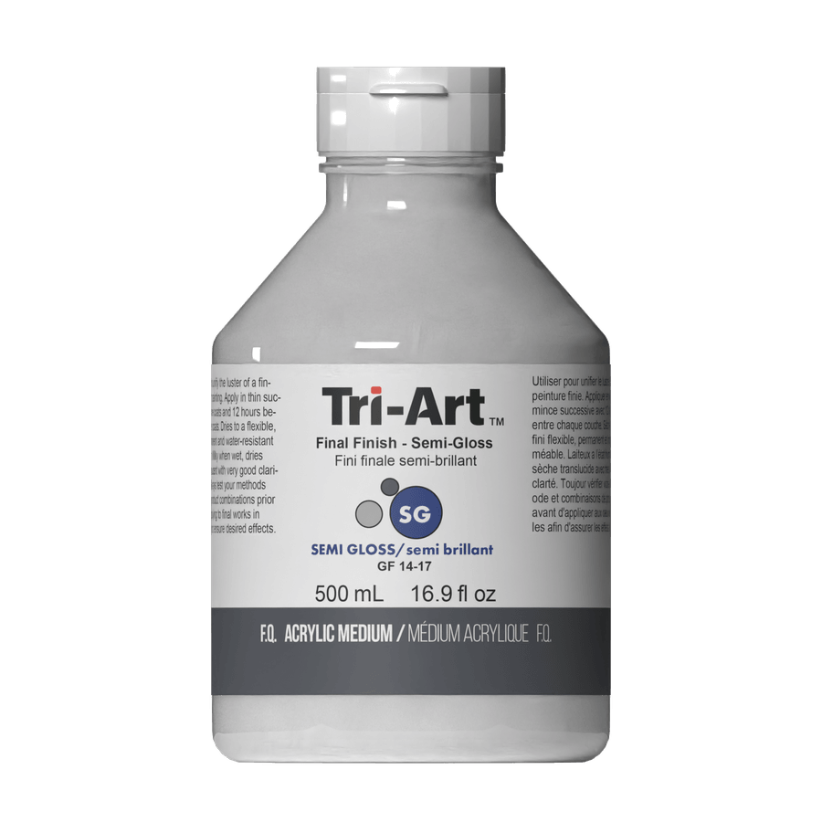 Tri-Art Mediums - Final Finish Semi Gloss