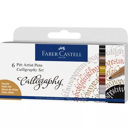 Faber-Castell - Pitt Artist Pen - Calligraphy tip - Sets