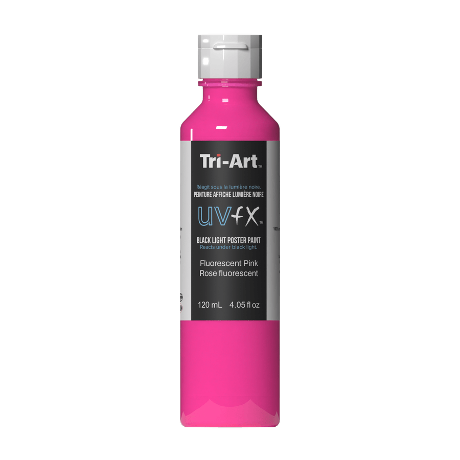 UVFX Black Light Poster Paint - Fluorescent Pink