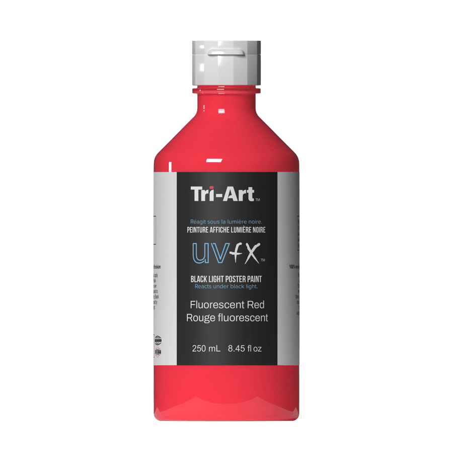 UVFX Black Light Poster Paint - Fluorescent Red