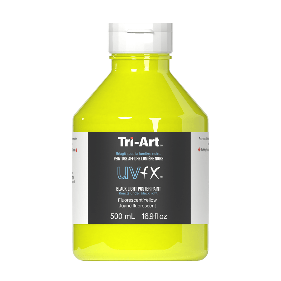 UVFX Black Light Poster Paint - Fluorescent Yellow