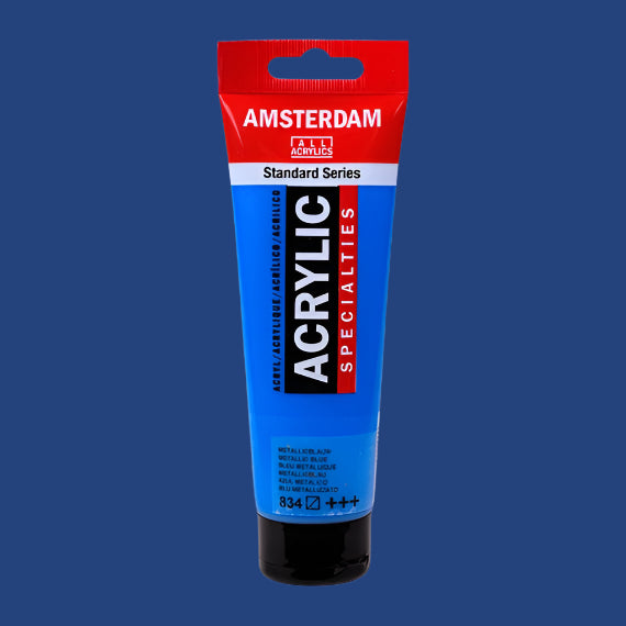 Amsterdam Acrylic Metallic Blue 120ml