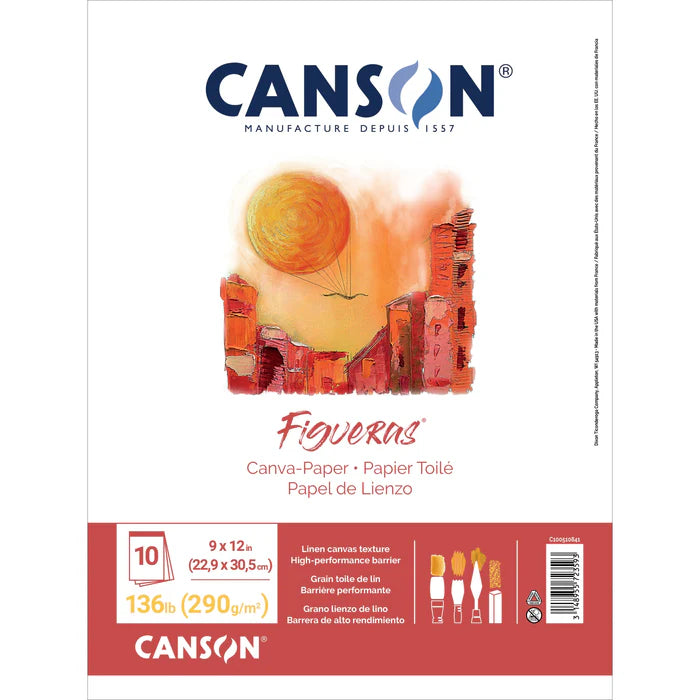 Canson Figueras Canva-Paper (9x12in)