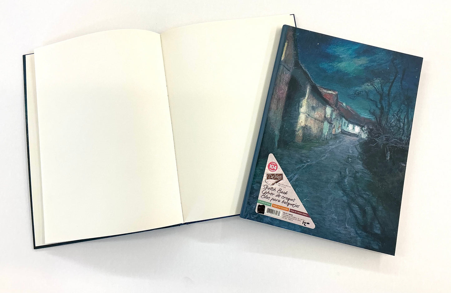 DaVinci Hardcover Sketchbook (10"x13.6", 104 Pages)