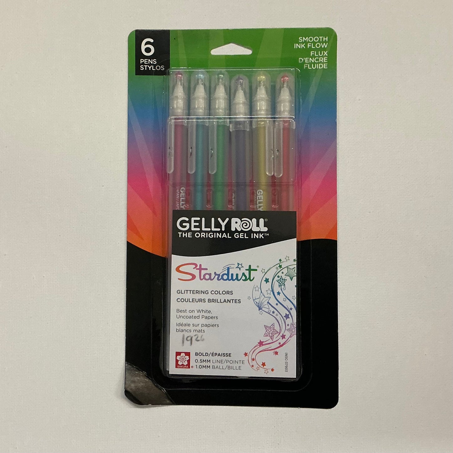 Gelly Roll Stardust Gel Ink Pens (Set of 6)