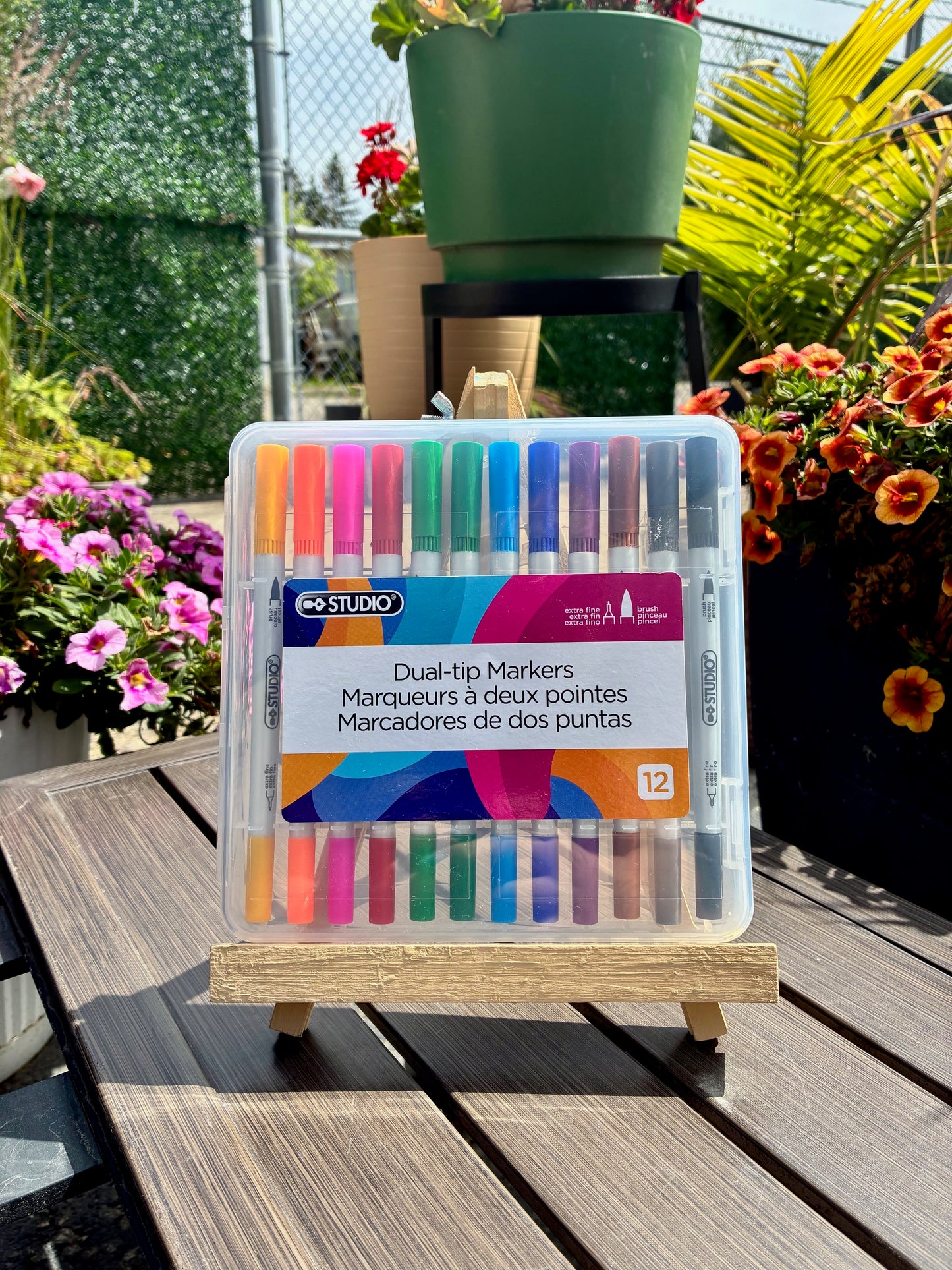 Dual tip markers set of 12