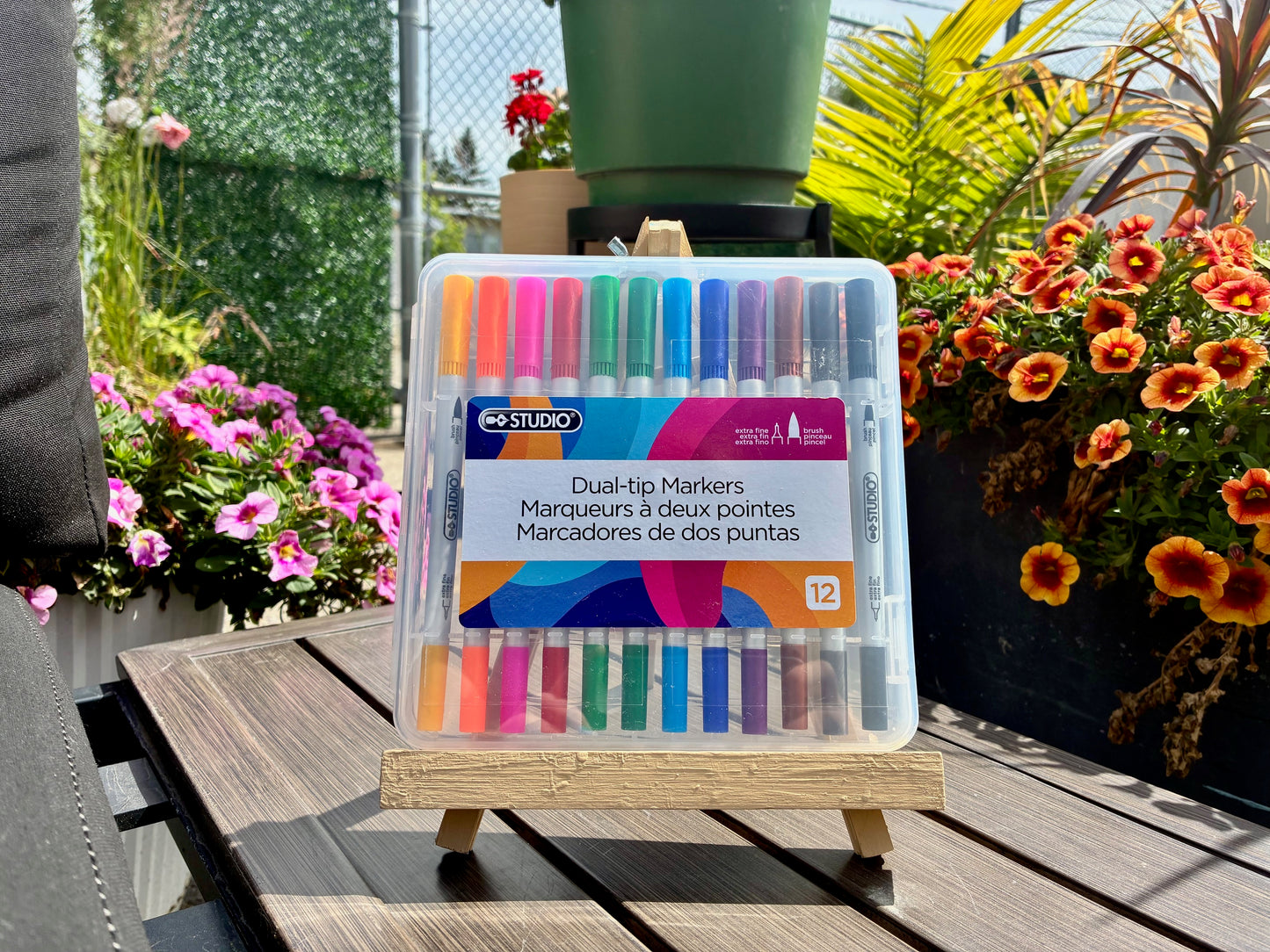 Dual tip markers set of 12