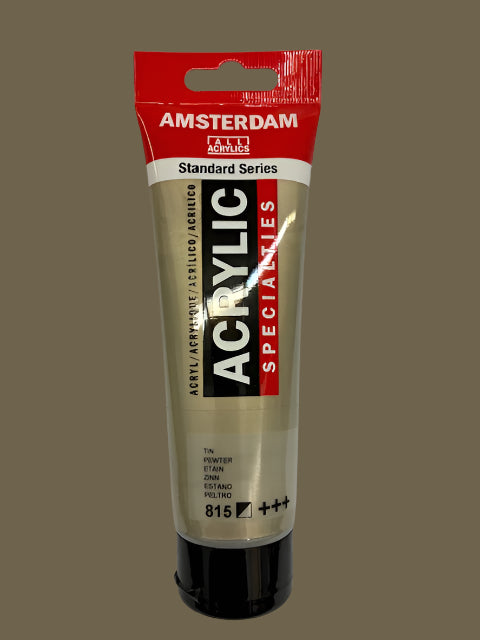 Amsterdam Acrylic Pewter 120ml