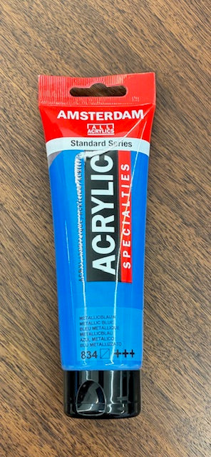 Amsterdam Acrylic Metallic Blue 120ml