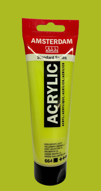 Amsterdam Acrylic Yellowish Green Light 120ml