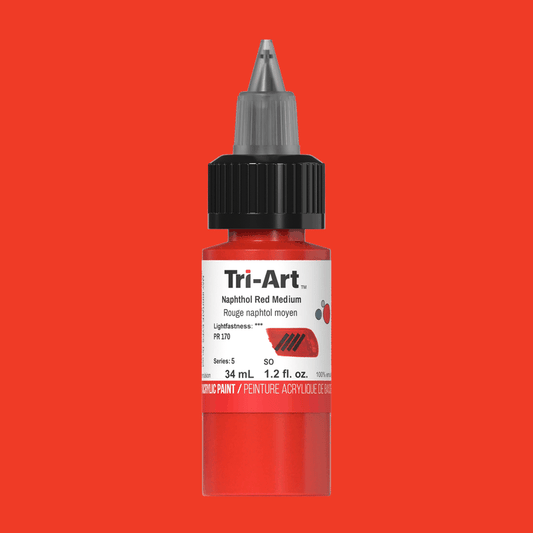 Tri-Art Low Viscosity - Naphthol Red Medium