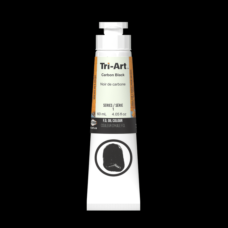 Tri-Art Oil Colours - Carbon Black