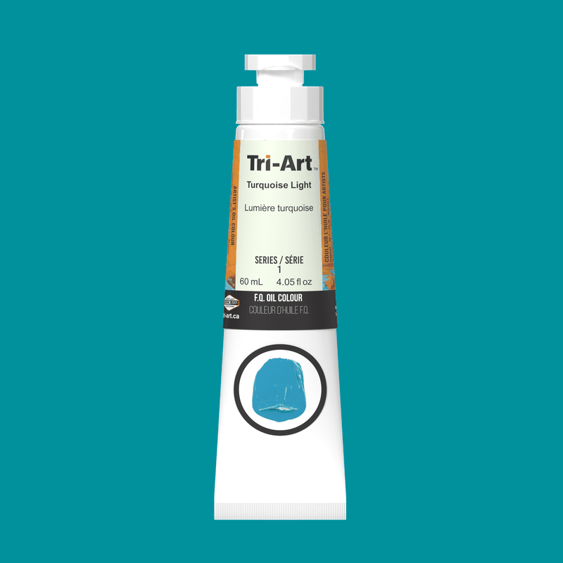 Tri-Art Oil Colours - Turquoise Light