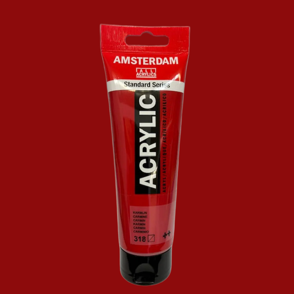 Amsterdam Acrylic Carmine 120ml