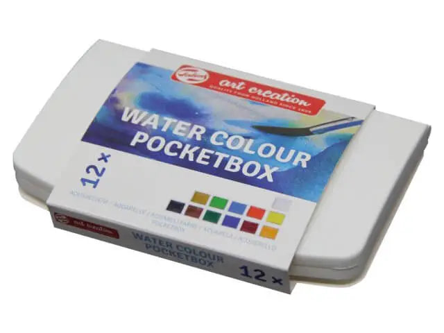 Talens - Art Creation Water Colour Pocketbox x12