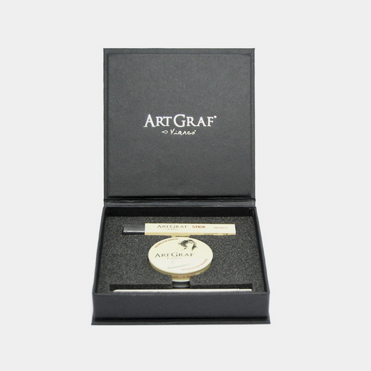 ARTGRAF Kit - Gift Set with Tin Box 20GR+Brush+Water Soluble Stick