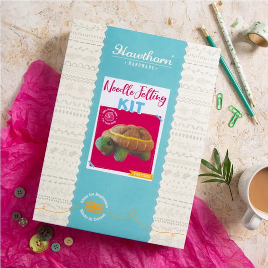 Hawthorn Handmade Tortoise Needle Felting Kit