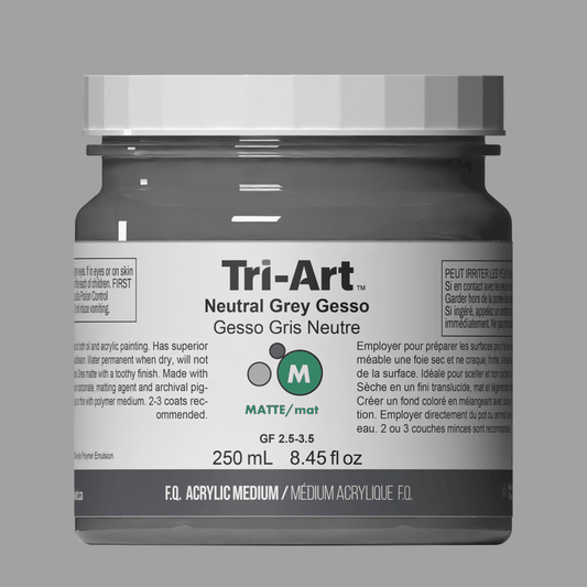 Tri-Art Mediums - Neutral Grey Gesso