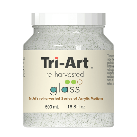 Tri-Art Mediums - Re-harvested Glass