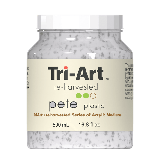 Tri-Art Mediums - Re-harvested Pete Plastic