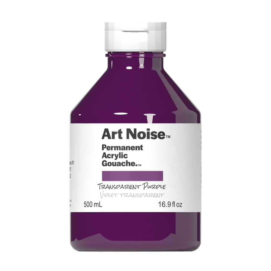 Art Noise - Transparent Purple