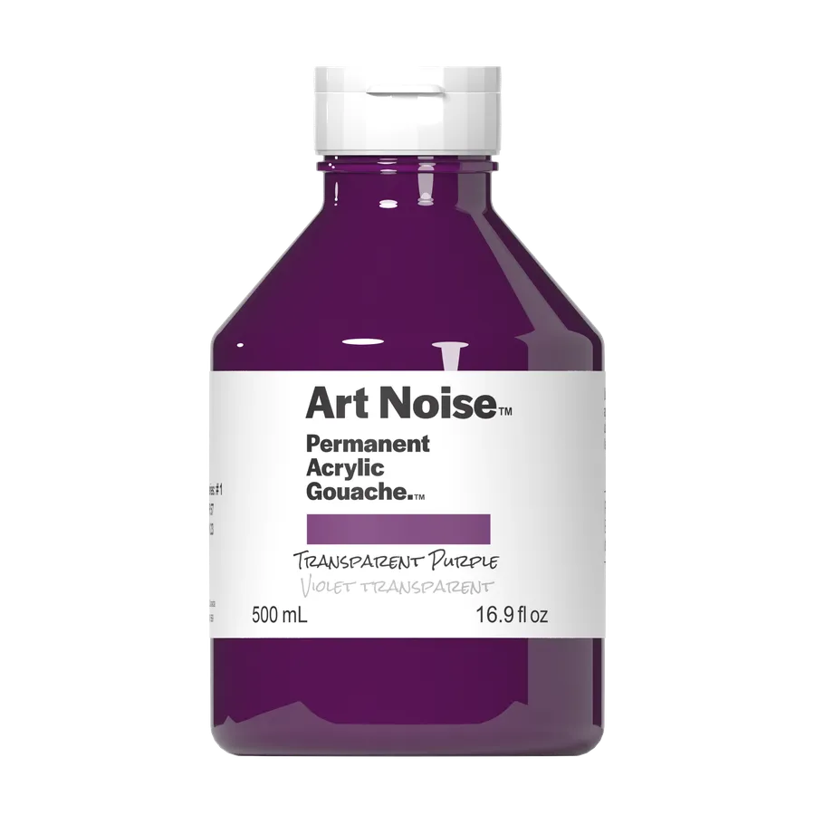 Art Noise - Transparent Purple