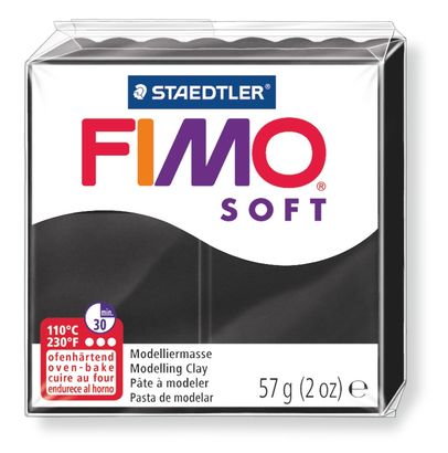 Staedtler-Mars - Modelling Clay Fimo Soft - Black