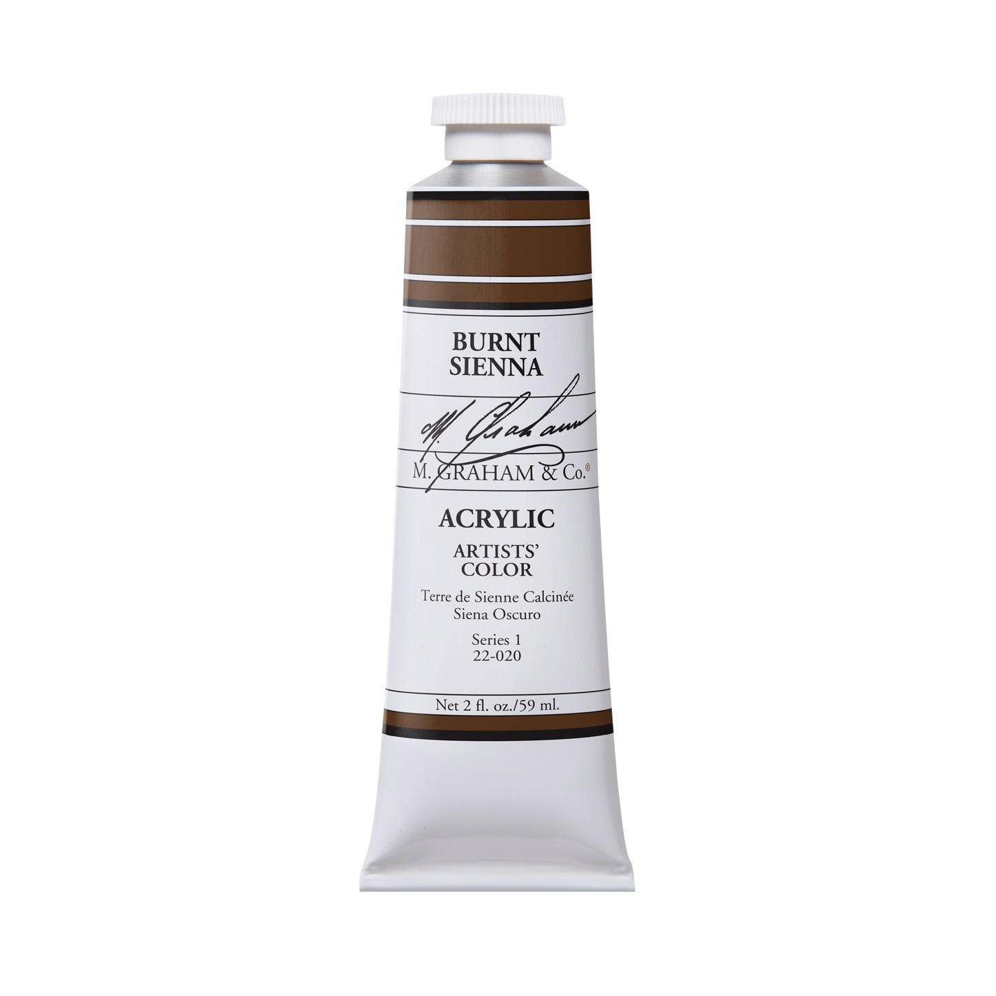 M. Graham | Acrylic Burnt Sienna | 59ml
