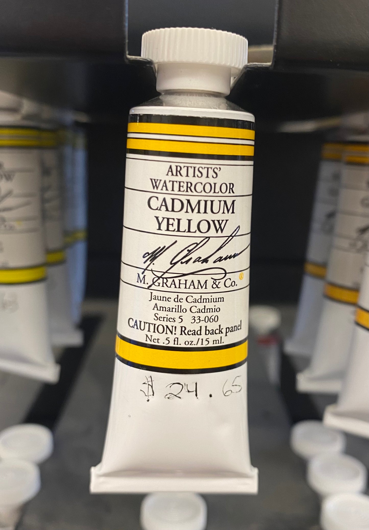 M. Graham Cadmium Yellow 0.5 oz (15 ml) Artists' Watercolor