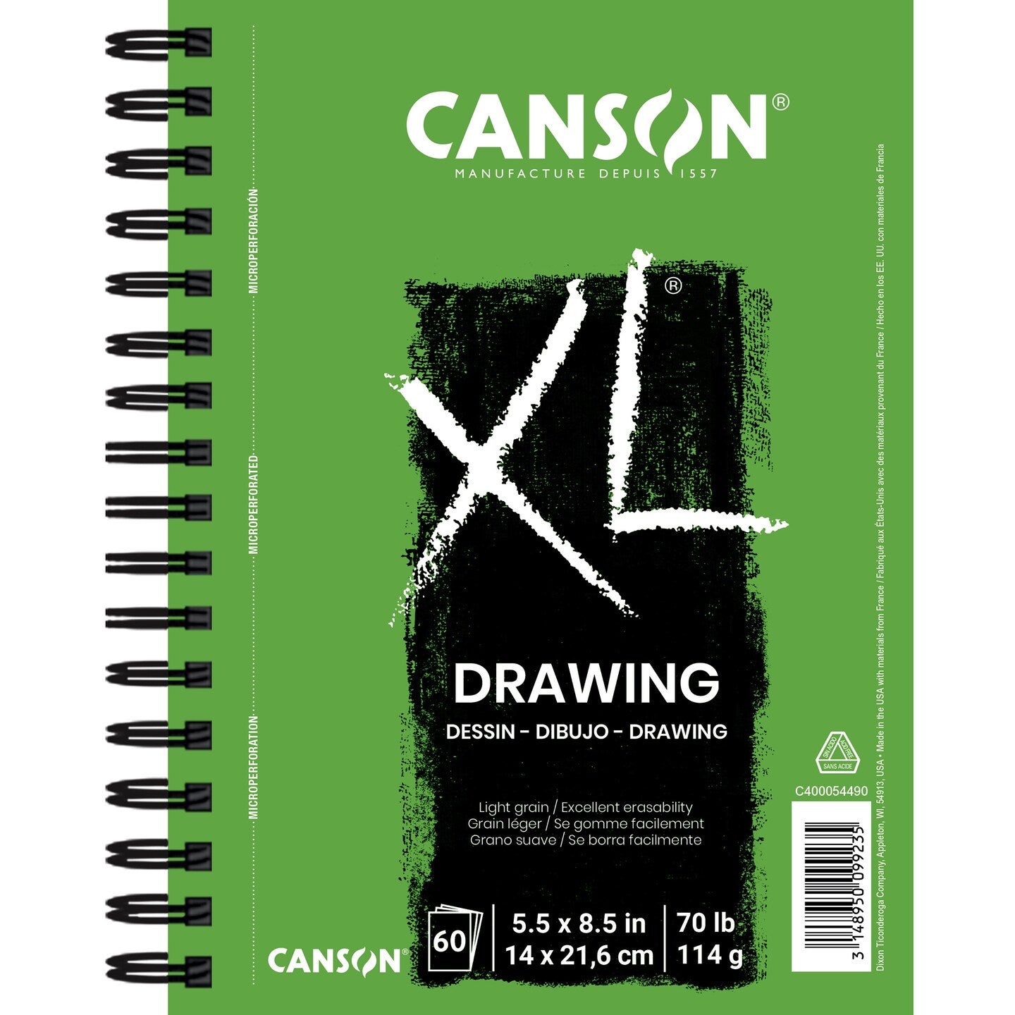 Canson XL Drawing Sketchbook (5.5x8.5in)
