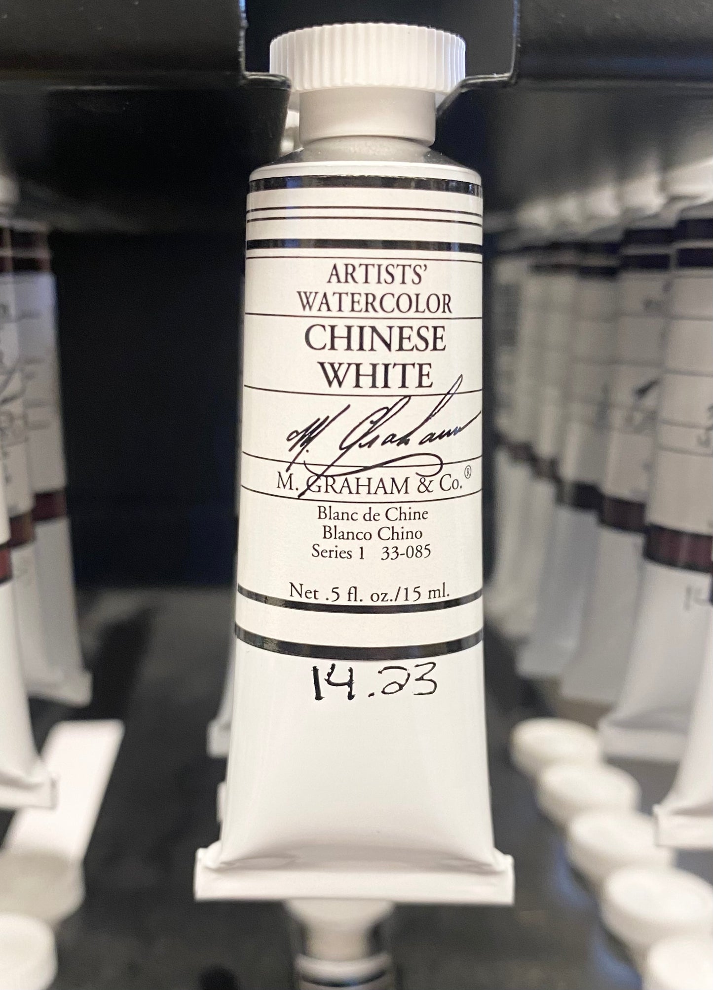 M. Graham Chinese White 0.5 oz (15 ml) Artists' Watercolor