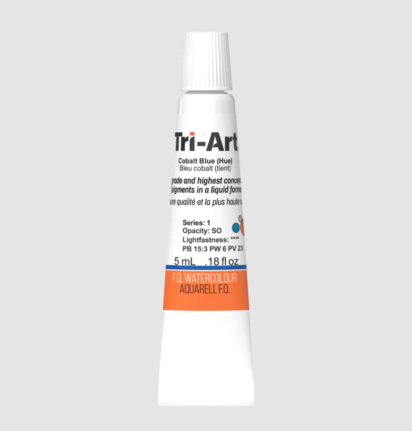 Tri-Art Watercolour 5ml Tube, Cobalt Blue (Hue) (Series 1)