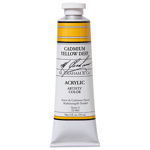 M. Graham | Acrylic Cadmium Yellow Deep | 59ml